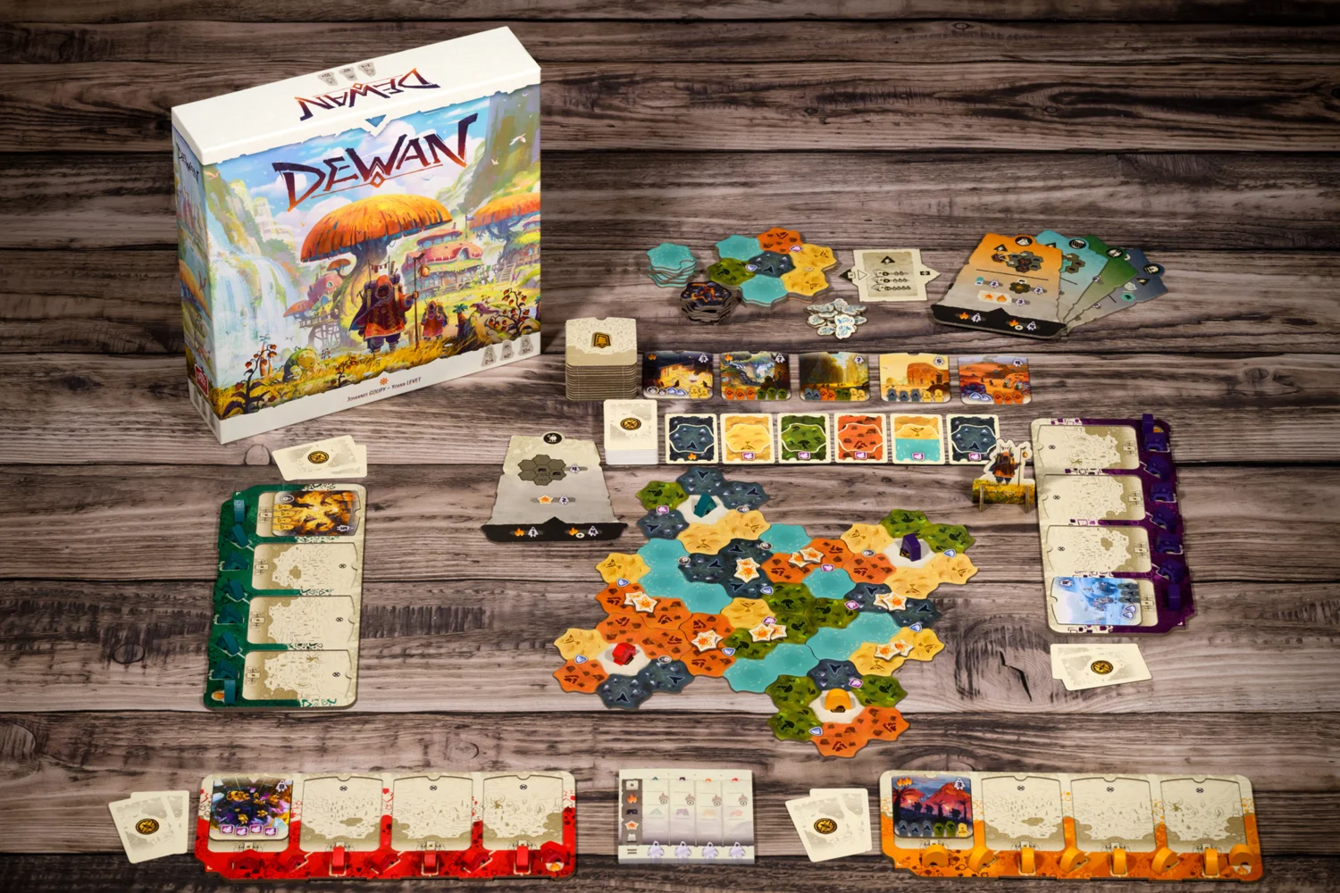 Dewan - Plateau de jeu